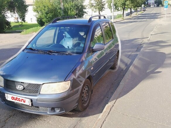 2005 Hyundai Matrix I Рестайлинг, синий, 210000 рублей