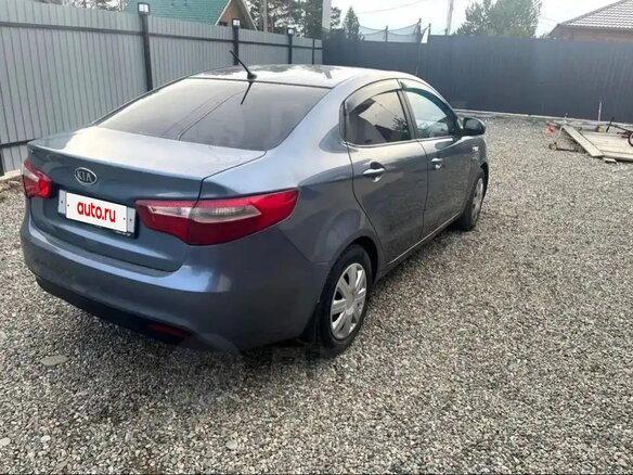 2012 Kia Rio 4-speed III, голубой, 750000 рублей - вид 3