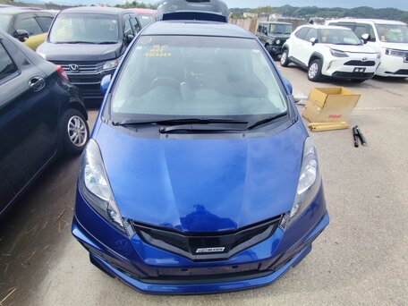 2012 Honda Fit II, синий, 1200000 рублей, вид 2