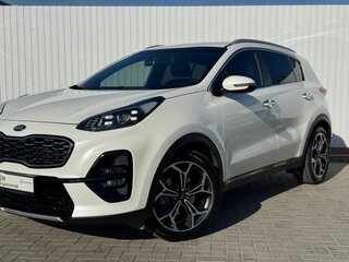 2019 Kia Sportage IV Рестайлинг, белый, 2625000 рублей, вид 2