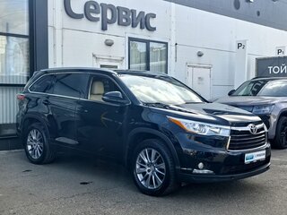 2014 Toyota Highlander III (XU50), чёрный, 2350000 рублей, вид 3