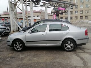 2007 Skoda Octavia II (A5), серебристый, 485000 рублей, вид 4