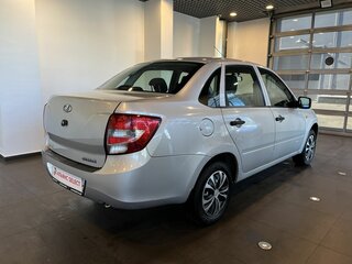 2014 Lada (ВАЗ) Granta I, серебристый, 470000 рублей, вид 3