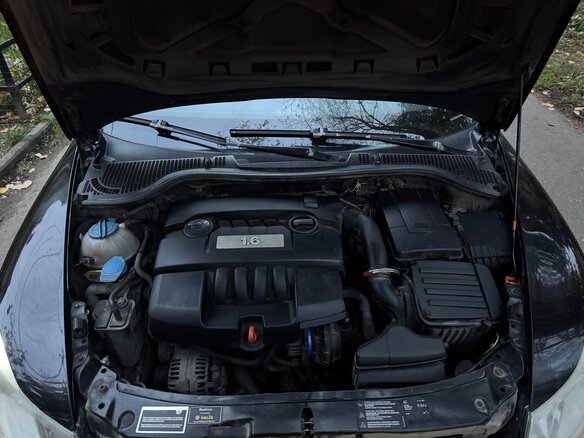 2008 Skoda Octavia II (A5) Рестайлинг, чёрный - вид 11