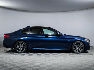 2019 BMW 5 серии 530i xDrive VII (G30/G31/G38), синий, 3200000 рублей, вид 4
