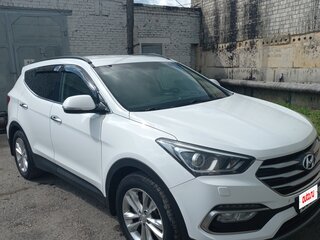 2018 Hyundai Santa Fe III Рестайлинг, белый, 2350000 рублей, вид 3