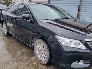2014 Toyota Camry VII (XV50), чёрный, 1300000 рублей, вид 2