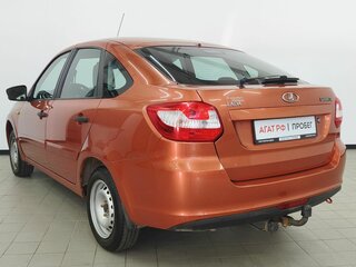 2014 Lada (ВАЗ) Granta I, оранжевый, 329000 рублей, вид 5
