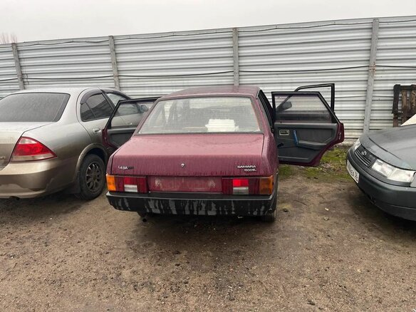 1996 Lada (ВАЗ) 21099, красный, 87000 рублей - вид 2