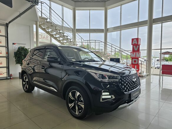 2024 Chery Tiggo 4 Pro I Рестайлинг, чёрный, 1765000 рублей - вид 4