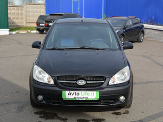 2007 Hyundai Getz I Рестайлинг, чёрный, 449000 рублей, вид 2