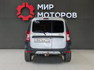2018 Lada (ВАЗ) Largus Cross I, серебристый, 680000 рублей, вид 5