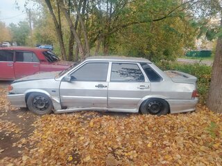 2006 Lada (ВАЗ) 2115, серебристый, 65000 рублей, вид 3
