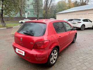 2006 Peugeot 307 I Рестайлинг, красный, 320000 рублей, вид 3