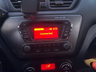2013 Kia Rio 4-speed III, бежевый, 930000 рублей, вид 5