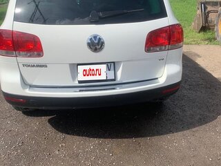 2006 Volkswagen Touareg I, белый, 980000 рублей, вид 4