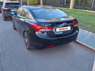 2013 Hyundai Elantra V (MD), чёрный, 995000 рублей, вид 4