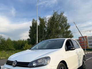 2011 Volkswagen Golf VI, белый, 850000 рублей, вид 1