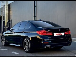 2020 BMW 5 серии 530d xDrive VII (G30/G31/G38), чёрный, 3450000 рублей, вид 5
