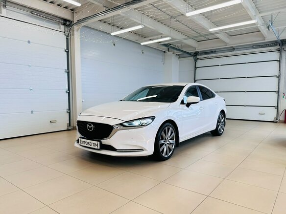 2019 Mazda 6 III (GJ) Рестайлинг 2, белый, 2729000 рублей - вид 2