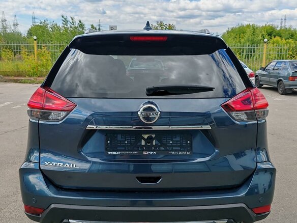 2021 Nissan X-Trail III Рестайлинг, синий - вид 5