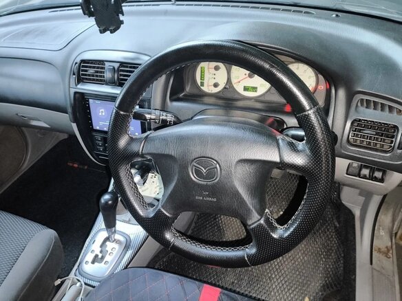 2001 Mazda Capella VI, серый, 255000 рублей - вид 5
