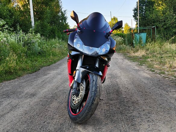 2002 Honda CBR 954RR Fireblade, красный, 425000 рублей - вид 2