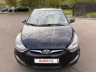 2012 Hyundai Solaris I, чёрный, 1100000 рублей, вид 2