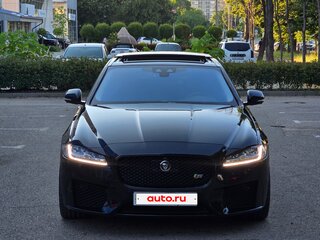 2019 Jaguar XF II, чёрный, 4000000 рублей, вид 1