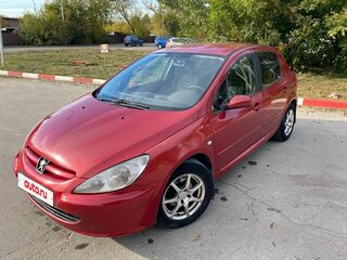 2004 Peugeot 307 I, красный, 300000 рублей, вид 1