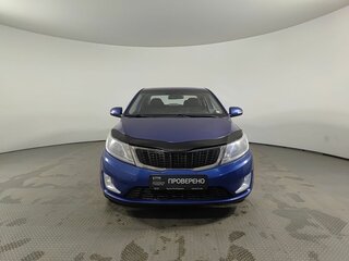 2014 Kia Rio 6-speed III, синий, 715000 рублей, вид 2