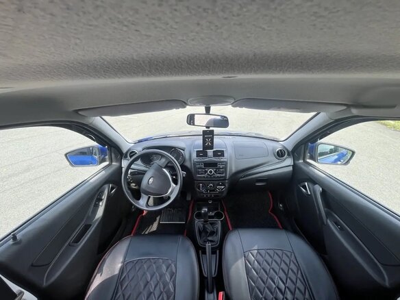 2021 Lada (ВАЗ) Granta I Рестайлинг, синий, 645000 рублей - вид 7
