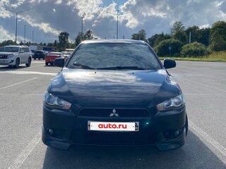 2008 Mitsubishi Lancer X, чёрный, 880000 рублей, вид 3