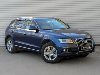 2016 Audi Q5 I (8R) Рестайлинг, синий, 2430000 рублей, вид 3
