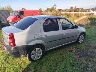 2013 Renault Logan I Рестайлинг, серый, 195000 рублей, вид 4