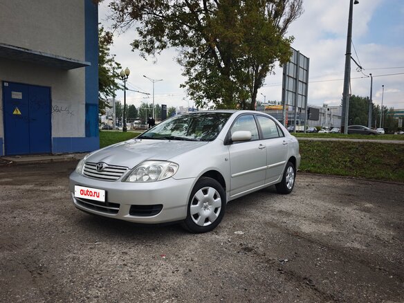 2005 Toyota Corolla IX (E120, E130) Рестайлинг, серебристый, 1090000 рублей