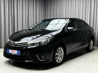2013 Toyota Corolla XI (E160, E170, E180), чёрный, 1099000 рублей, вид 3