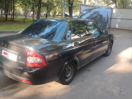 2009 Lada (ВАЗ) Priora I, зелёный, вид 4