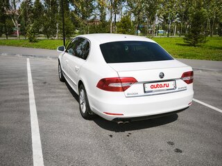 2014 Skoda Superb DSG II Рестайлинг, белый, 1070000 рублей, вид 3