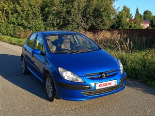 2002 Peugeot 307 I, синий, 190000 рублей, вид 2