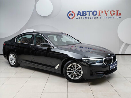 2020 BMW 5 серии 520i VII (G30/G31/G38) Рестайлинг, чёрный, 3575000 рублей, вид 1