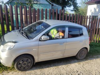 2009 Kia Picanto I Рестайлинг, серебристый, 450000 рублей, вид 4