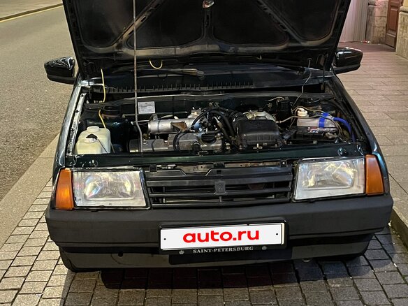 2004 Lada (ВАЗ) 21099, зелёный, 120000 рублей - вид 1