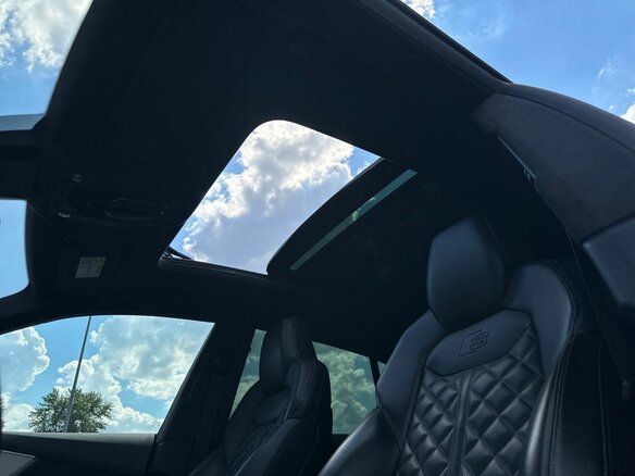 2021 Audi Q8 55 TFSI I (4M), синий - вид 11