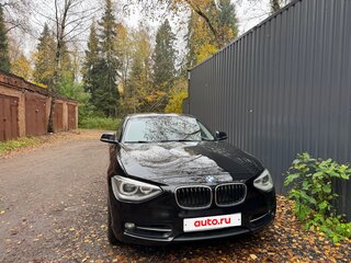 2012 BMW 1 серии 118i II (F20/F21), чёрный, 1265000 рублей, вид 4