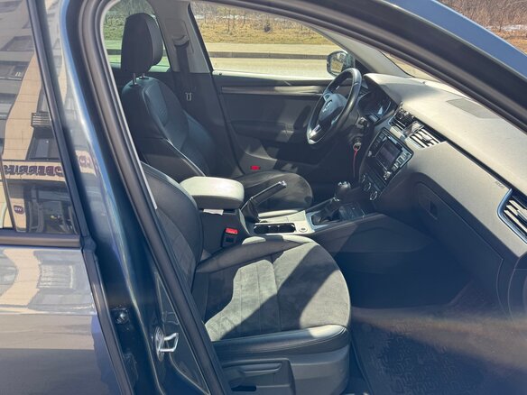 2014 Skoda Octavia Scout III (A7), серый, 1799000 рублей - вид 16