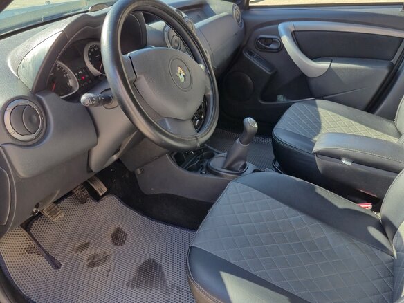 2013 Renault Duster I, синий, 760000 рублей - вид 6