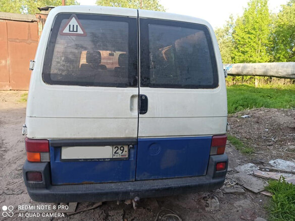1995 Volkswagen Transporter, белый, 165000 рублей - вид 2