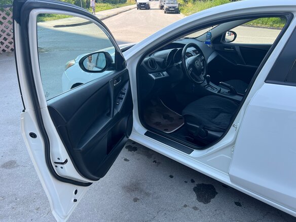 2012 Mazda 3 II (BL) Рестайлинг, белый - вид 9