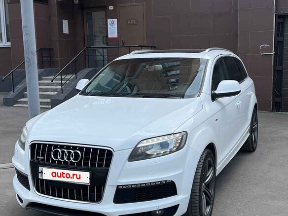 2011 Audi Q7 I (4L) Рестайлинг, белый, 2100000 рублей